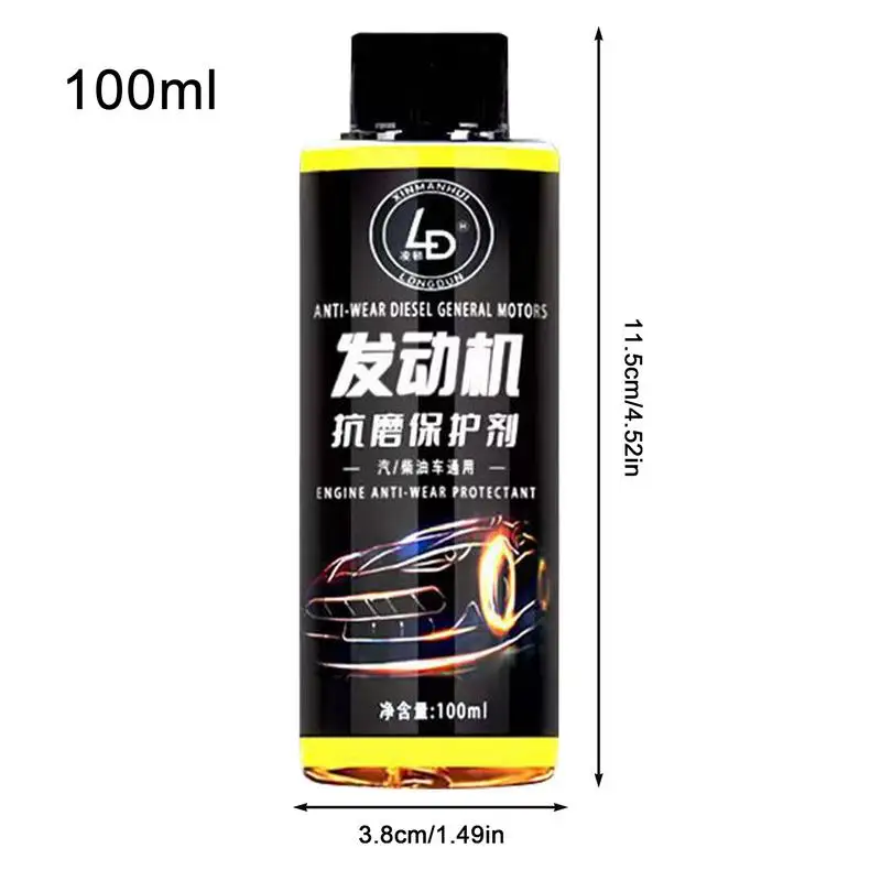 Automotive Engine Lubricant Noise Reduction Anti-Wear Automotive Engine Protective Agent 100ml Lubricant