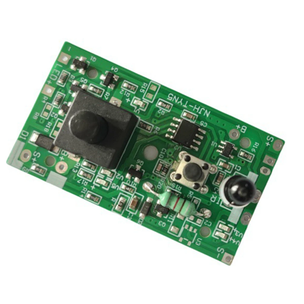 3.7V Boost 24V 31V Solar Light String Lanyard Board Controller With Switch Solar Street Light Control Panel 8 Lighting Modes