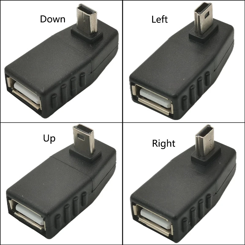 Compact USB to Female USB OTG Adapter for Data Transfer and Sync