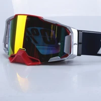 Lunettes de moto pour hommes, accessoires de vélo de saleté, lunettes d'équitation UV400, cyclisme pour motos, vélos de montagne, MX AT 2