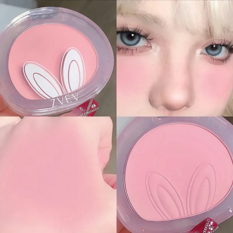 Monochrome Cute Blush Matte Soft Lightweight Mineral Powder Cheek Tint Natural Nude Brightening Contouring Rouge Blusher Makeup, powder blusher,blush powder,facial blusher,monochrome blush