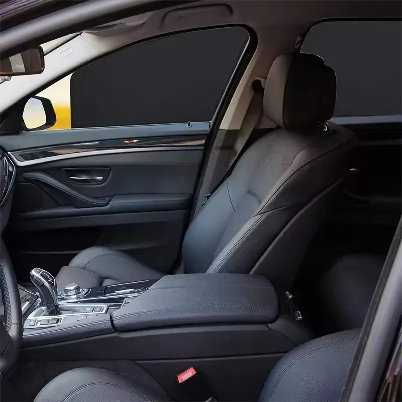 Parasole per Finestrini Auto, Protezione UV Estiva, Tenda a Rete per Finestrini Laterali Anteriori e Posteriori, Accessori Auto - immagine 6