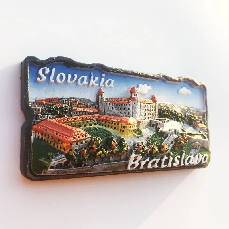 magnetic fridge magnets magnetic sticker magnetic fridge stickers refrigerator decor Slovakia Travelling Fridge Stickers Creative Travelling Souvenirs Resin Fridge Magnets Blackboard Magnetic Stickers Home Decor