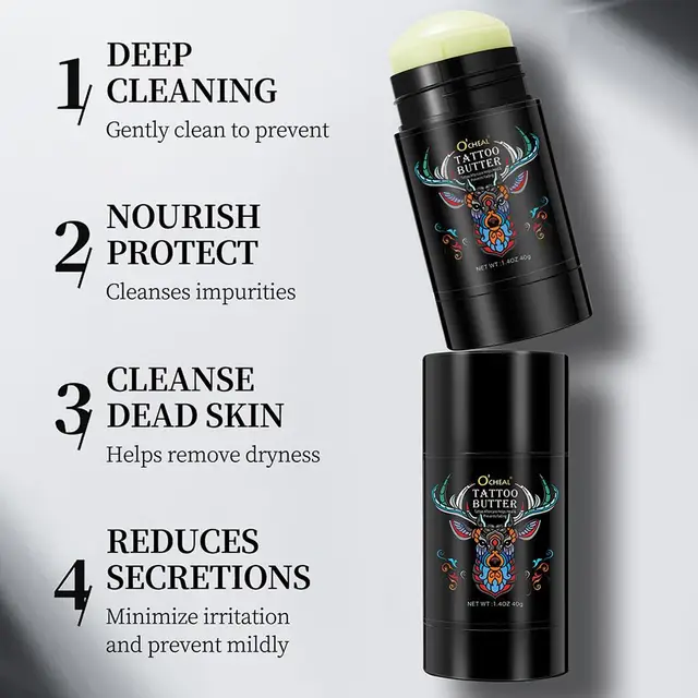 Tattoo Care Cream Soothing Tattoo Balm Stick - Image 3