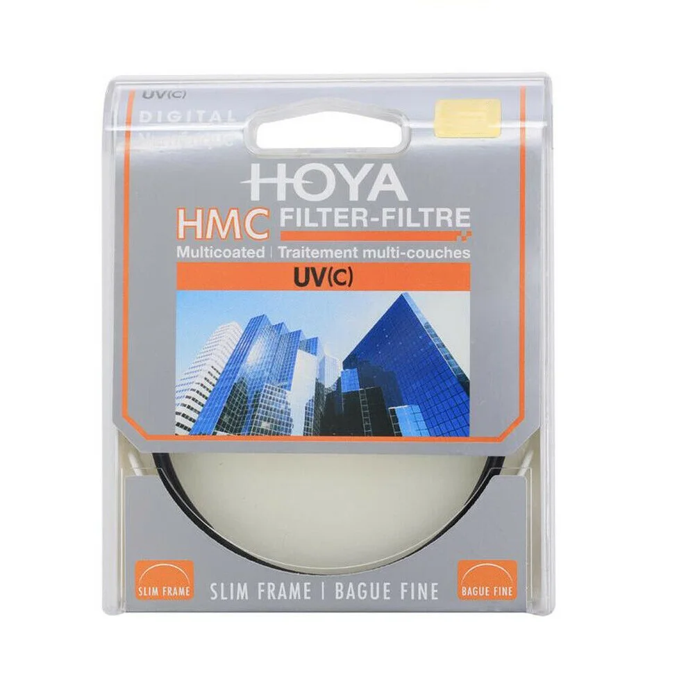Filtro Hoya Hmc Uv(C) 49Mm 52Mm 55Mm 58Mm 62Mm 67Mm 72Mm 77Mm 82Mm Filtri A Luce Blu Antiriflesso Multi-Rivestiti Digitali Con Telaio Sottile
