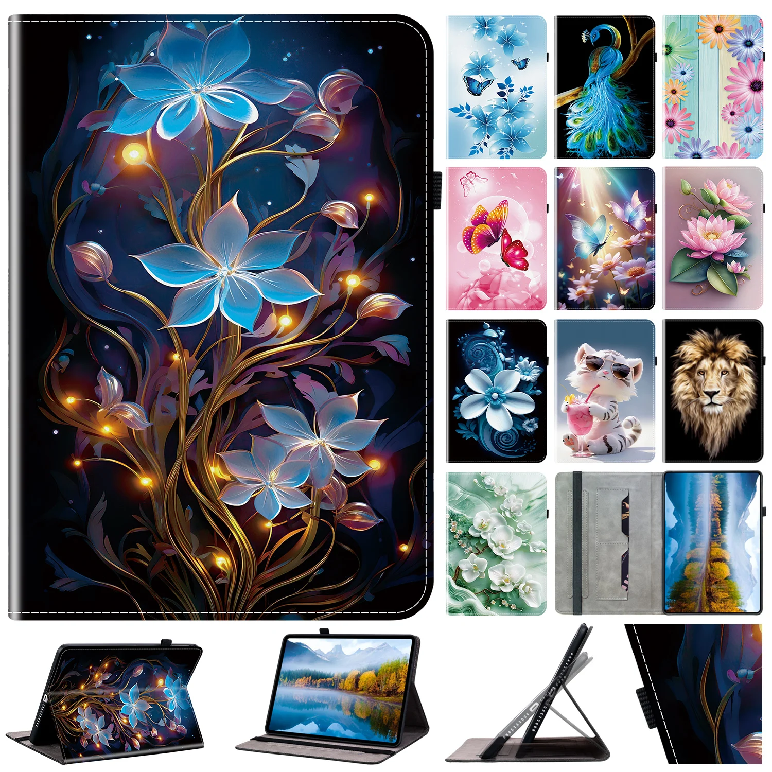 Premium Leather iPad Case Cover