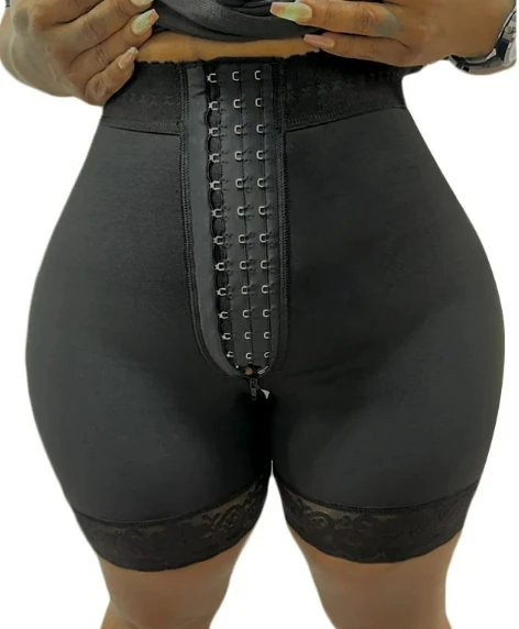 Lace slim waistband, buttocks lifted, charming curves, BBL hourglass, 3-hook short figure, waist coach, Colombian belt