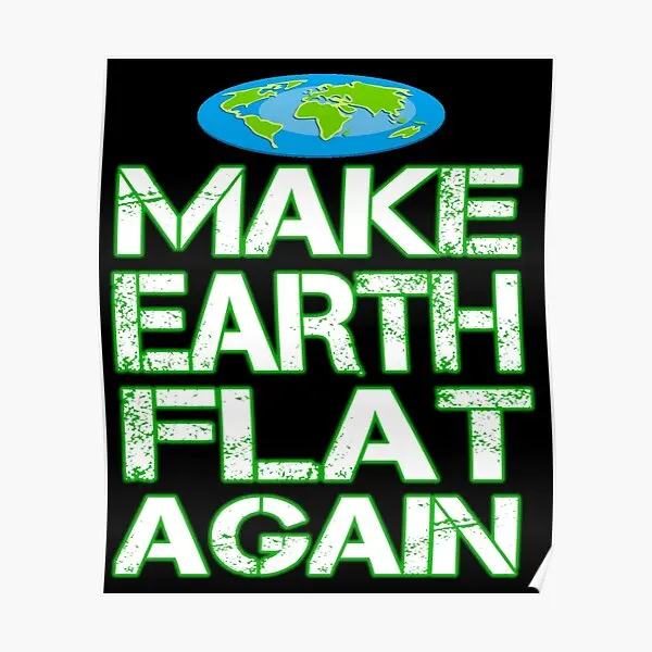 

Забавный подарок на постер «сделай Земля», забавная картина для комнаты, винтажное украшение для дома, настенный принт, Декор без рамки