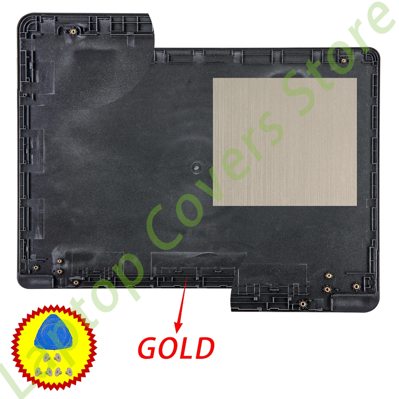 N580용 커버 N580V N580G N580VD NX580V NX580VD 플라스틱 LCD 뒷면 커버 베젤 상단 케이스 HingeCover 경첩 부품 교체 15.6인치