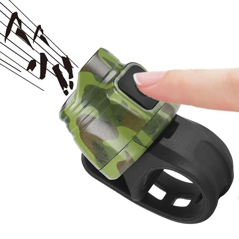 Bicycle Electric Horn USB Rechargeable Bike Bell MTBs Road Bike Horn 80 Db Bicycle Handlebar Alarm Ring Bell Cycling Accessories