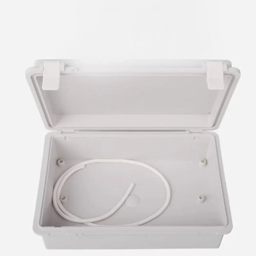 IP67 Electrical Junction Box Waterproof White Outdoor Sealed Switch Power Case Plastic Enclosure With Hasp Distribution Boxes – Detail 8