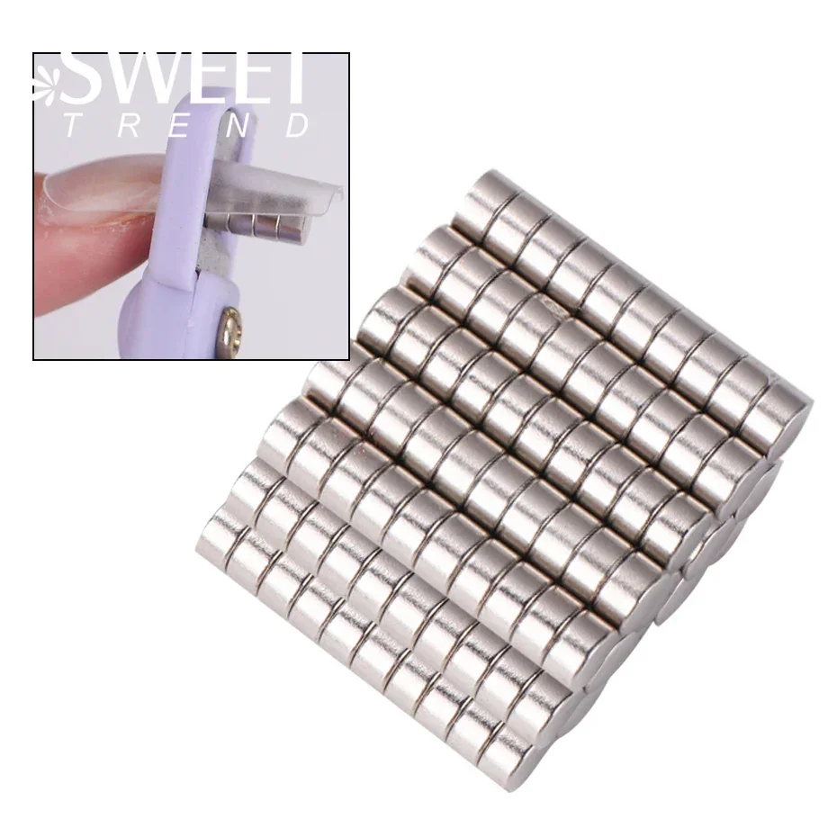 3D Cat Eye Glue Strong Magnet Nail Art Cylinder Magnet Multi-Functional Cat Eye Gel Polish Manicure Tools