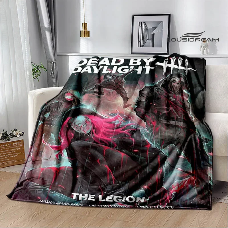 3D Game D-Dead By Daylight Print Blankets Children's Warm Blanket Soft And Comfortable Blanket Home Travel Blanket Birthday Gift 4