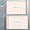 Student Check-in Planner Notepad Time Management Task List Daily School Notebooks Calendar Study Stationery Office Weekly Plan 4