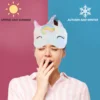 Plush Eye Mask Cover for Sleeping Comfortable Adorable Breathable Kid Practical Unicorn Shade Shadow 6