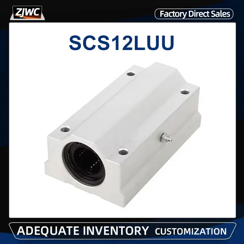 Linear Ball Bearing Pillow Blocks - Plain Linear Bearing, Shaft