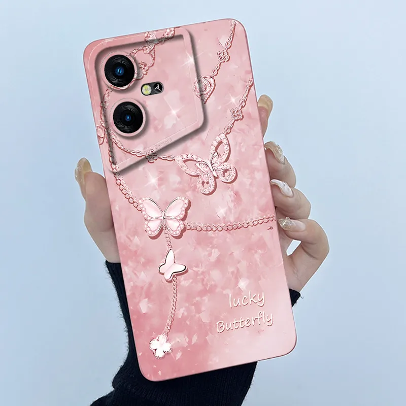 Floral Oil Painting Soft Silicone Phone Case - Fashion Simplicity Design