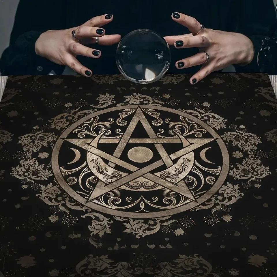Starry Constellation Tarot Table Cloth Cover