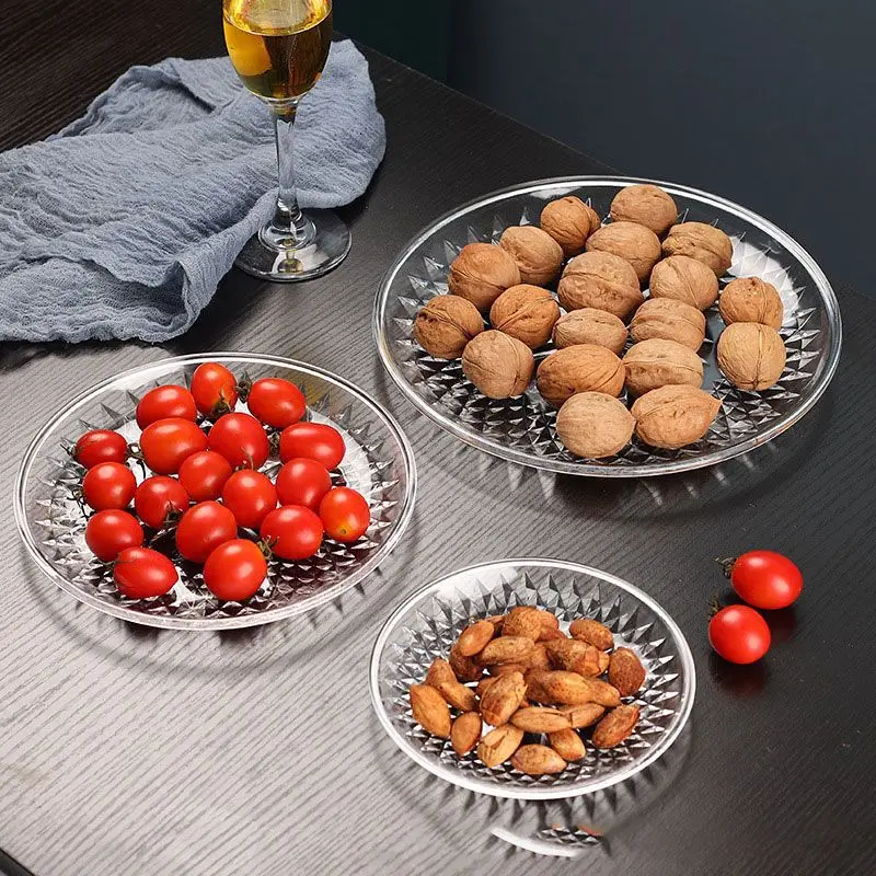 Cake Plate with Dome Serving Cookie Platter cake stand dessert stand cookie stand fruit plate stand Drop Resistant Protective Dessert Storage for Dining Rooms 1PCS