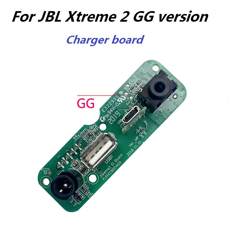 Brand new charger board For JBL Xtreme 2 GG version Bluetooth speaker replacement Xtreme2 charging port board spare parts