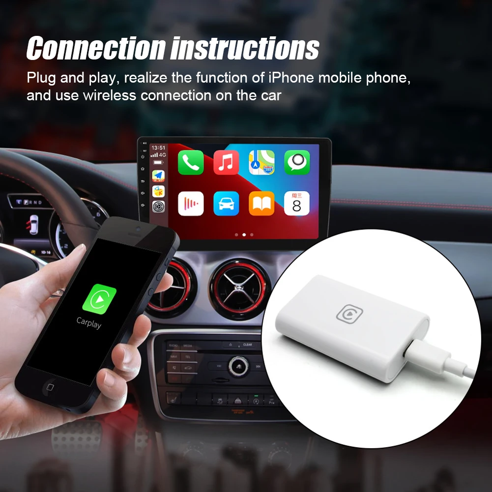 Adaptateur De Dongle Carplay Module De Lecteur De Navigation