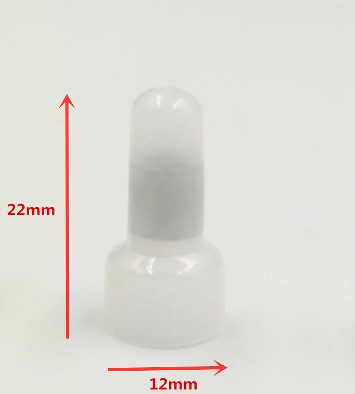 Description Picture 2 of item100/pcs Cable End 100pcs Closed End Crimp Caps Electrical Wire Terminals Connectors Cap For AWG 12-10 16-14 22-16