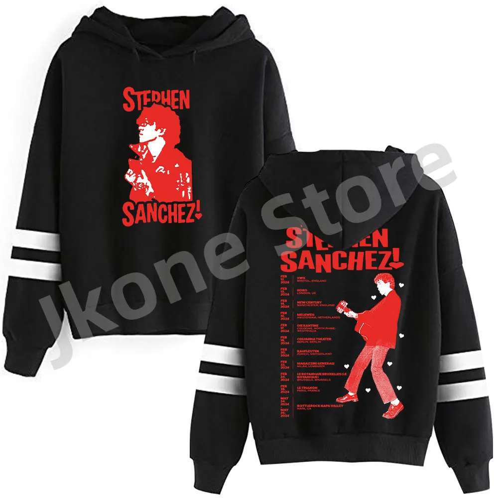 

Stephen Sanchez 2024 Tour Sweatshirts Set Angel Face Album Merch Women Men Fashion Casual Long Sleeve