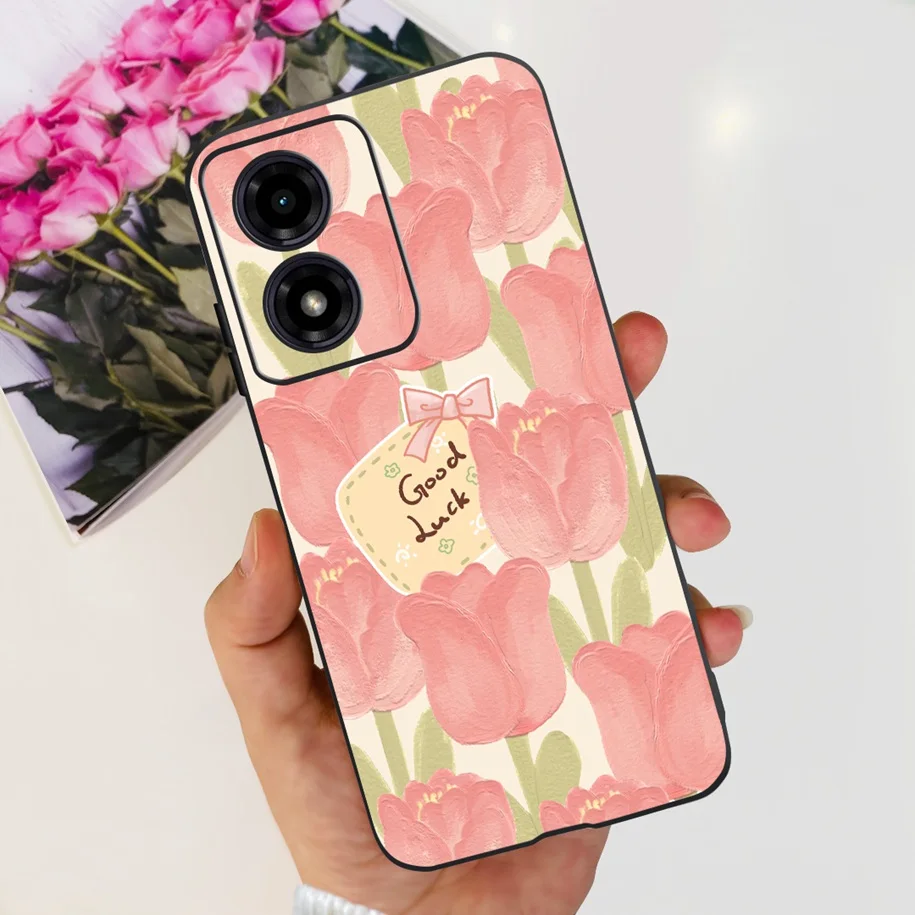 Floral Soft Silicone TPU Phone Case - 2024 Popular Design