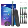 SEAGO Electric Toothbrush with 8 Soft Bristle Heads for Adults, Pressure Sensor, 5 Modes with 2 Minutes Build in Smart Timer 1