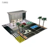 G FANS 1:64 Car Garage Diorama Model With LED Lights 1/64 Car Garage scene model with lights 6