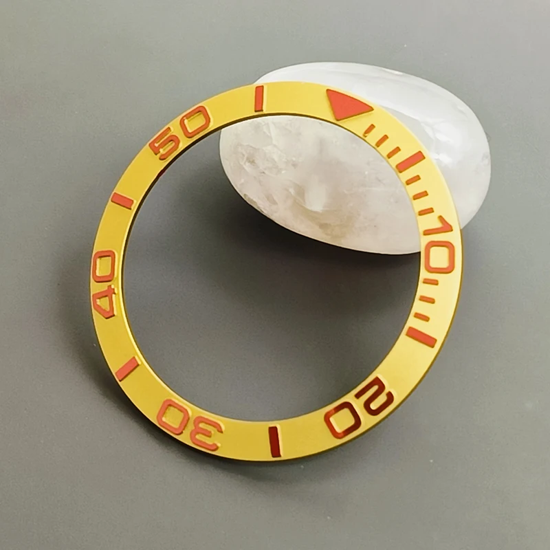 38mm Incline Aluminum Bezel Insert for Men's Watch Customization