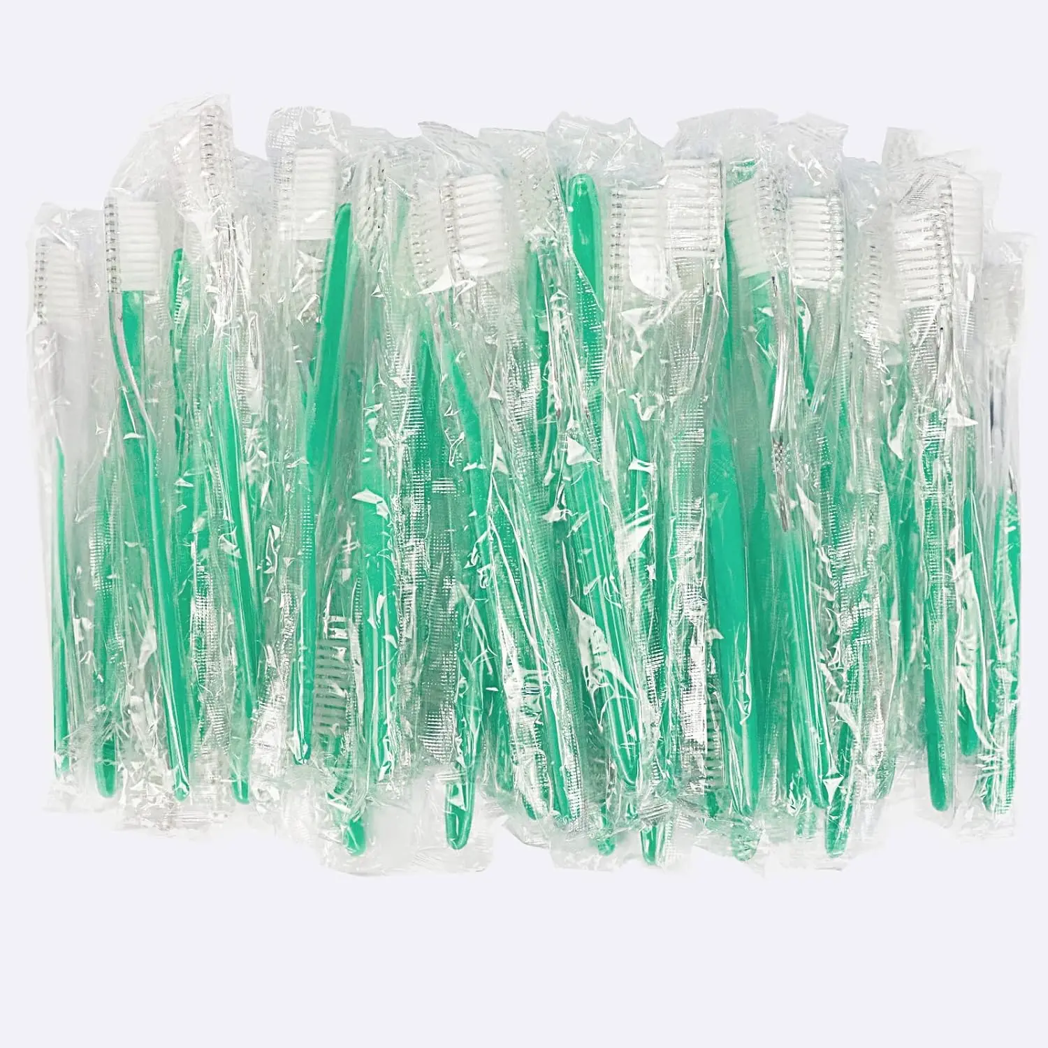 Disposable Toothbrush 100 Bulk Individually Wrapped Soft Bristle for Hotel Travel, disposable toothbrush