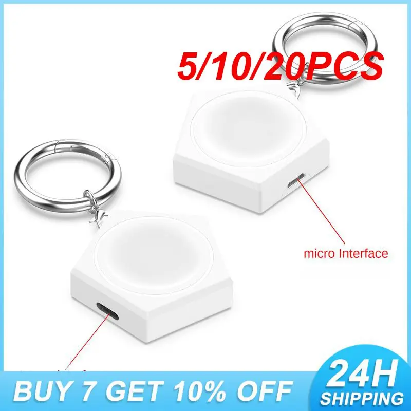 

5/10/20PCS Portable Wireless Charging Stand Seamlessly Compatible Actual Charging Base Watch Charger Easy To Connect Complicated