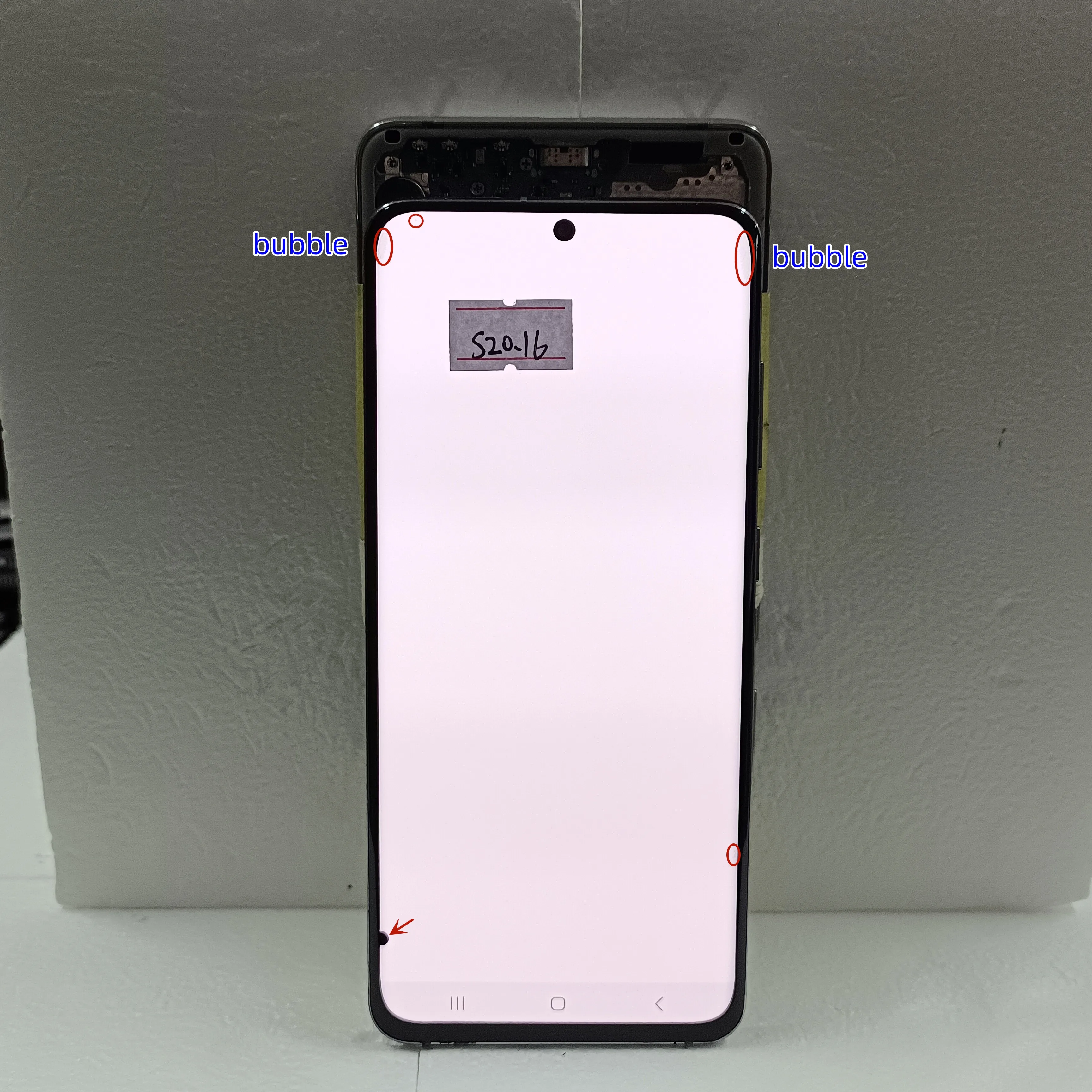 100% Tested  Amoled Lcd Screen For Samsung Galaxy S20 G980 G980f Sm-g980f/ds With Frame Display Touch Glass Digitizer Assembly