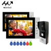 Mirixi 7 Inch Video Intercom Door Phone Doorbell with Camera RFID Unlock Wide Angle Multiple System  Door Access Control Night 1