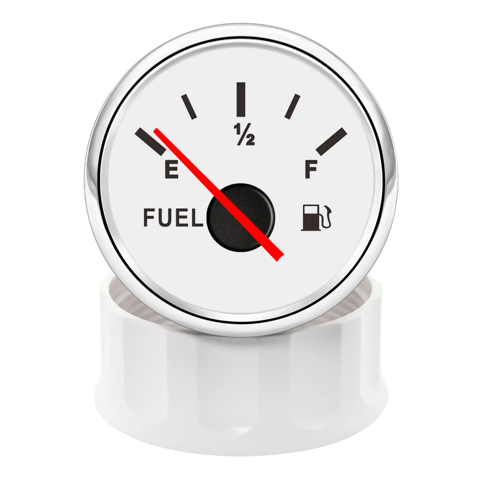 Red Backlight 52MM Fuel Level Gauge Pointer Oil Tank Meter 0-190ohm Fuel Tank F