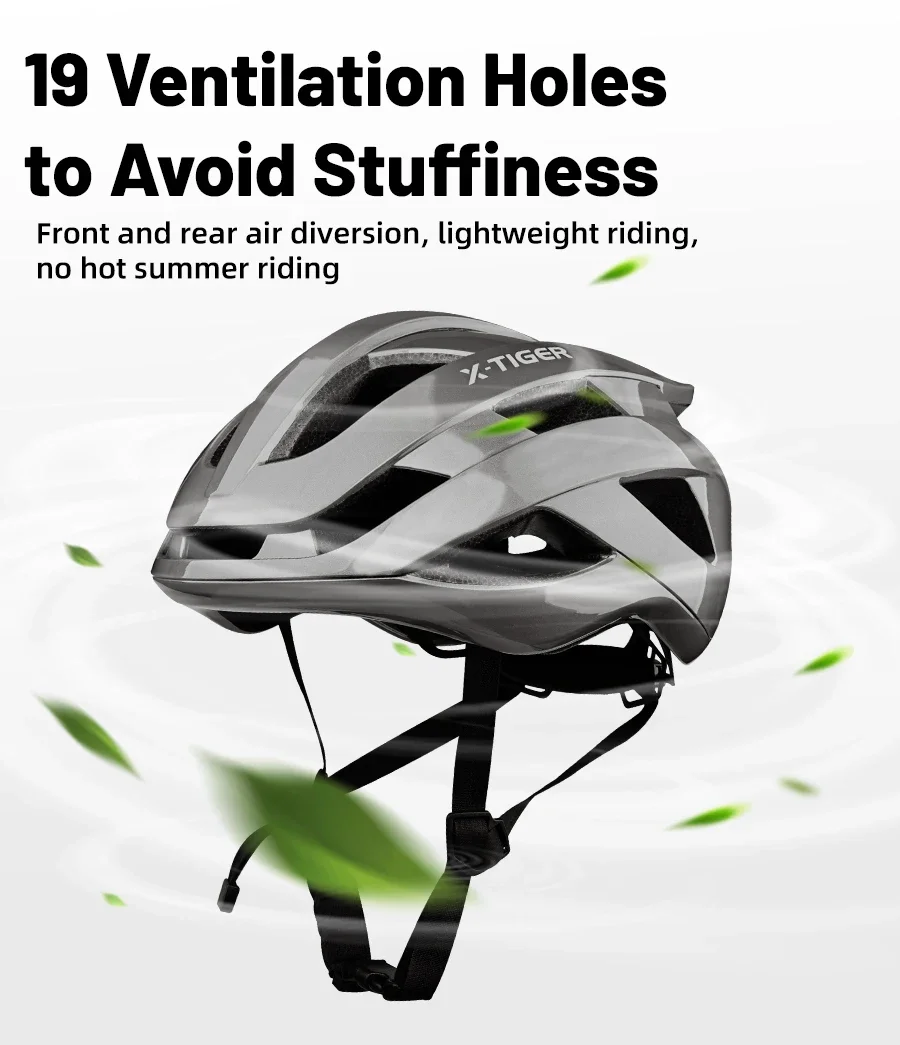 Description Picture 6 of itemX-TIGER Cycling Helmet Sports Lightweight Protective Helmet Mountain Bike Road Bike Safety Helmet Motorcycle Helmet Helmet