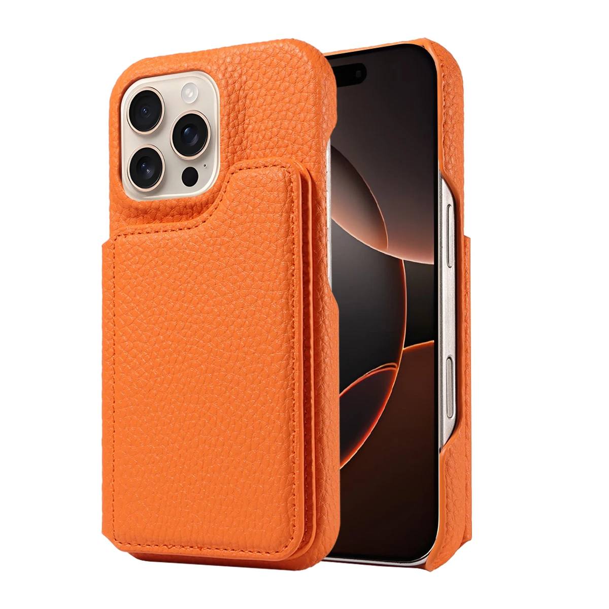 Stylish Multifunctional PU Leather Phone Case with Card Slots and Stand
