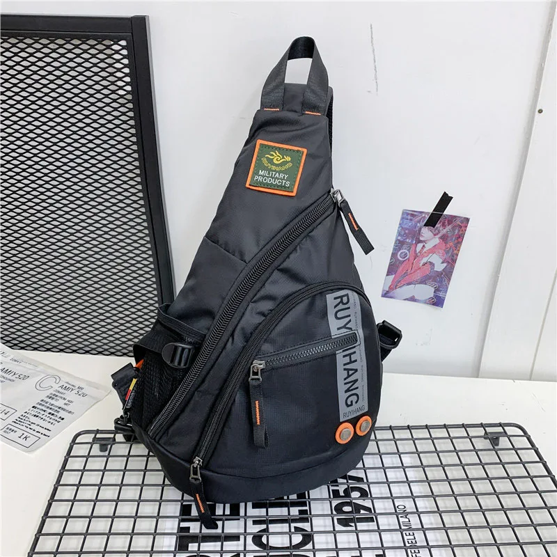 Outdoor Hip Hop Techwear Style Sling Bag Men Women Multifunction Waterproof Travel School Bag Motorcycle Sport Crossbody Bag 5