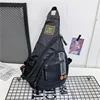 Outdoor Hip Hop Techwear Style Sling Bag Men Women Multifunction Waterproof Travel School Bag Motorcycle Sport Crossbody Bag 5