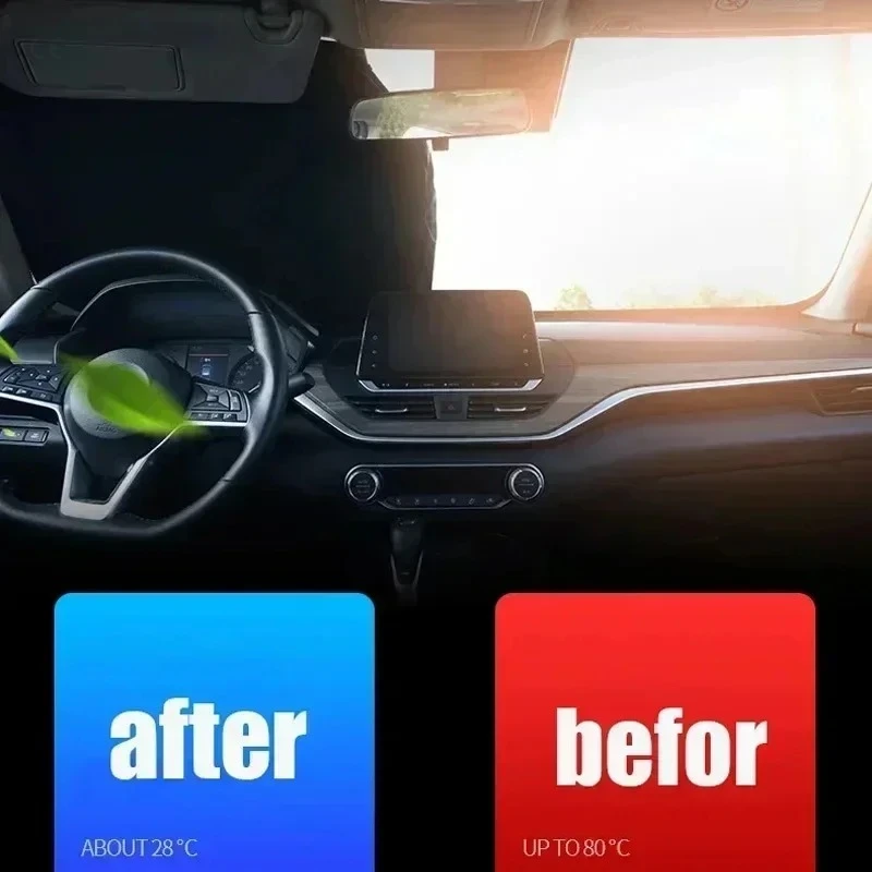 All-Season Foldable Windshield Shade 4