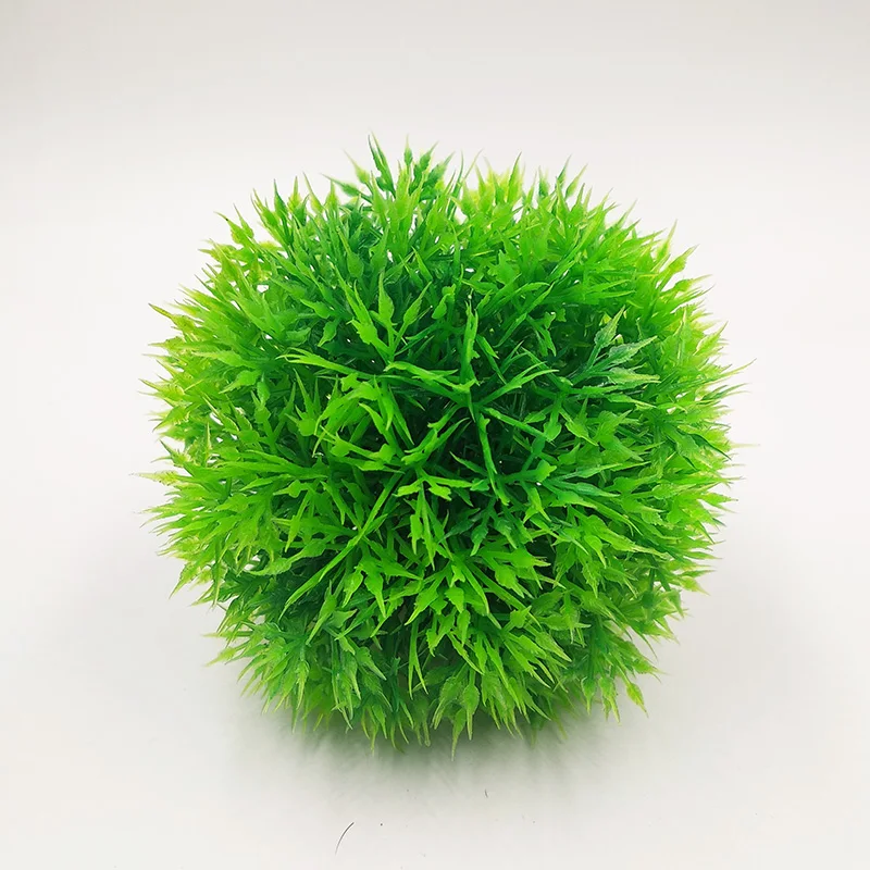 Aquarium Decoration Accessories Artificial Plants Grass Ball Underwater Ornaments Fish Tank Landscape Decor