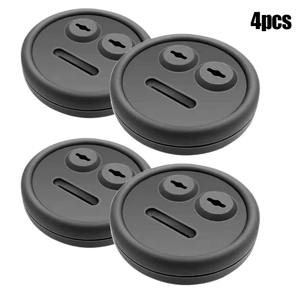 4Pack Thermometer Probe Grommet for BBQ Grill for Weber 85037 Smokey Mountain Grill DIY Sensor Port BBQ Accessories Rubber