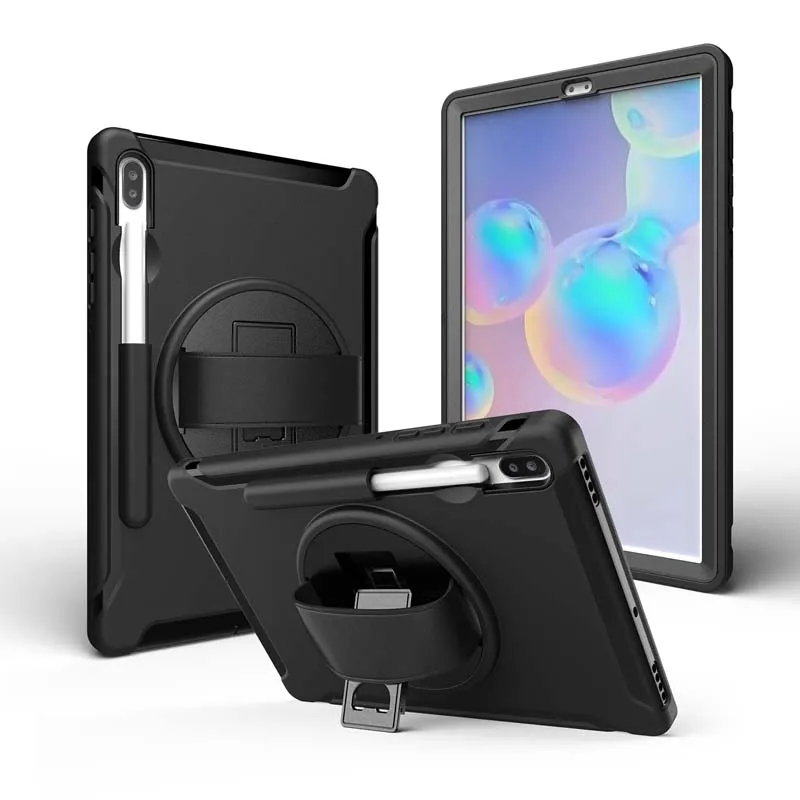 Drop Reristant-funda con soporte giratorio para Samsung Galaxy Tab 