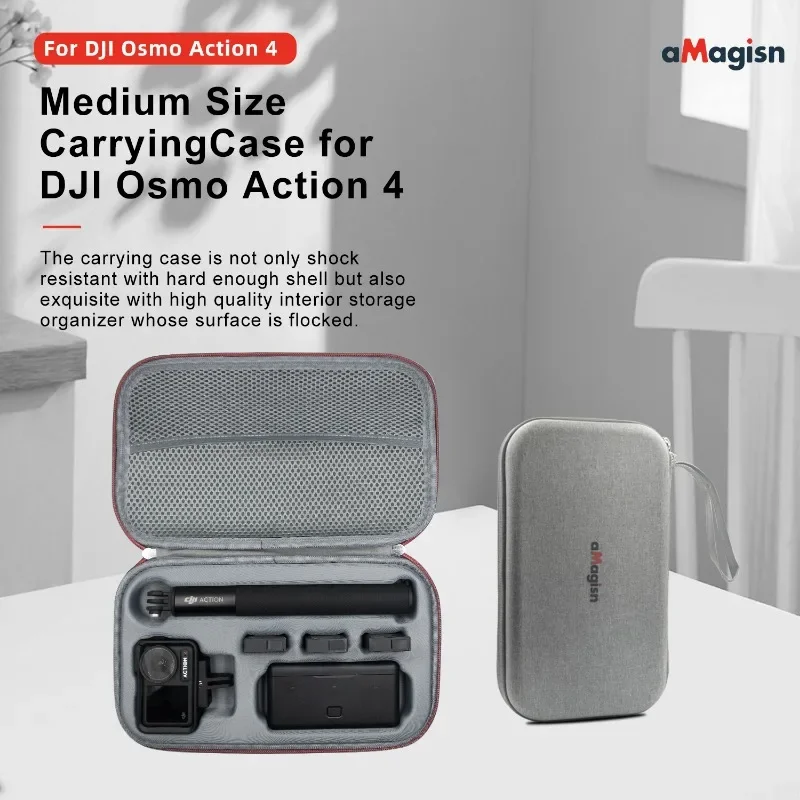 Borsa Portaoggetti Per Dji Osmo Action 4 Mini Custodia Rigida Borsa Da Viaggio Borsa Da Viaggio Per Dji Osmo Action 4/3 Accessori Per Borsa Fotografic