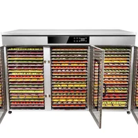 220V/110v 30/60 Layer Food Dehydrator Snacks Dehydration Dryer Fruit Vegetable Herb Meat Drying Machine 1
