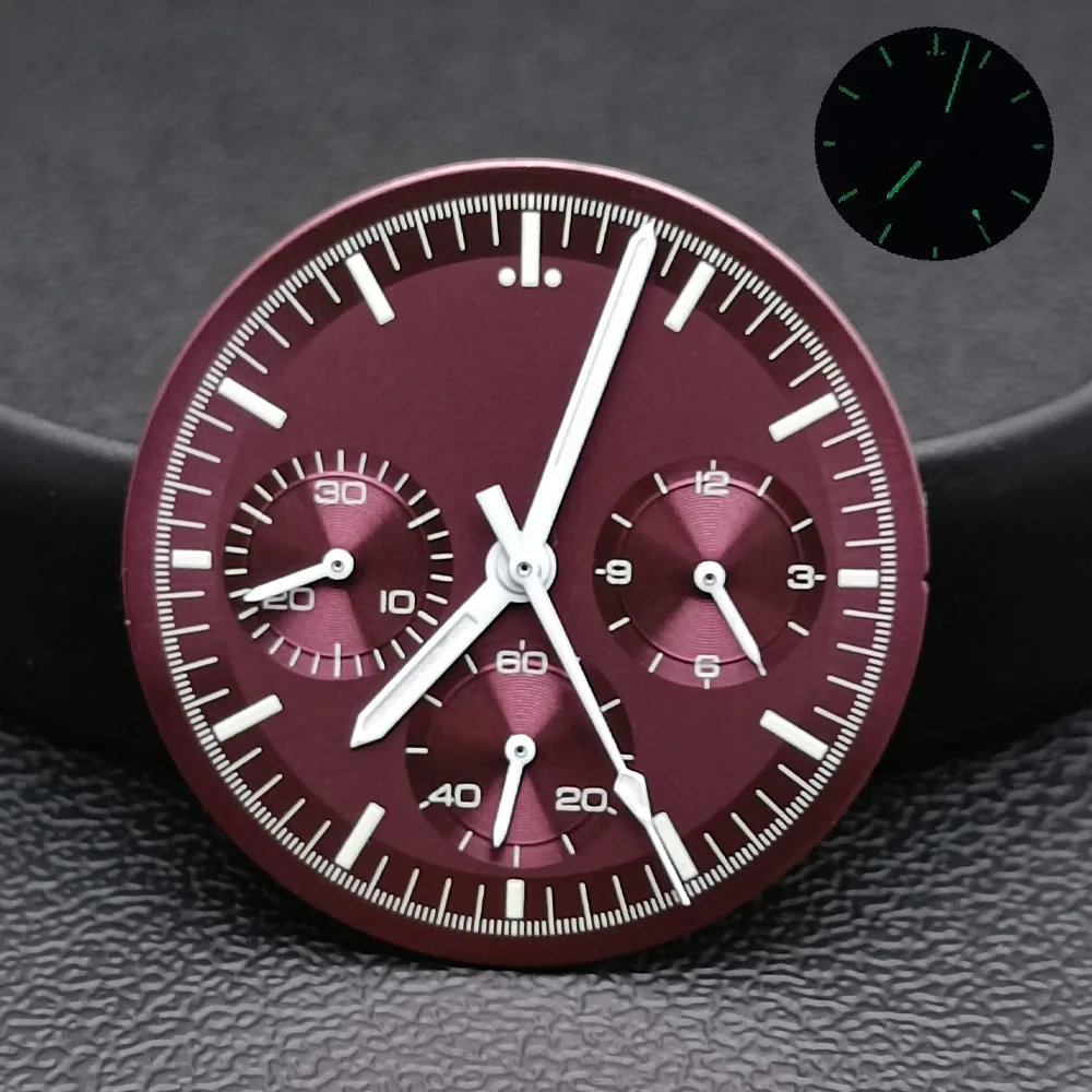 Elegant Silver/Black Metal Watch Case with Quartz Movement Compatibility and 32.5mm Dial - Ideal