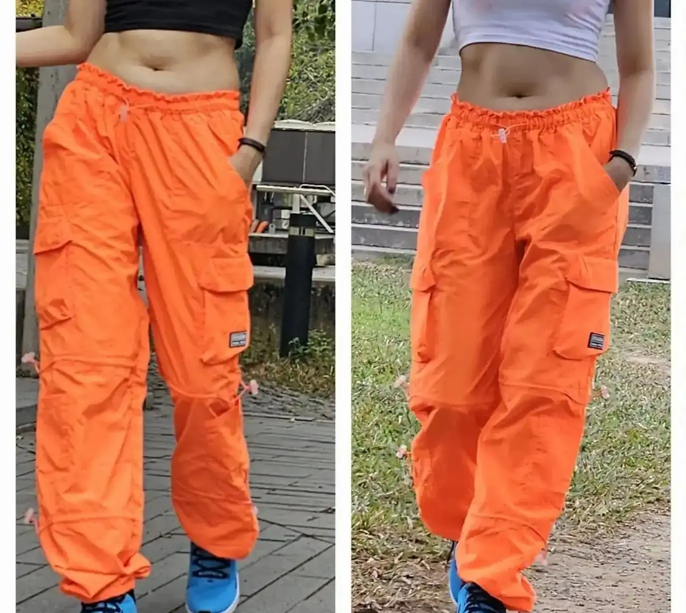 Fitness Casual Sports Cargo Running Pants Overall Workwear Camping Bottoms