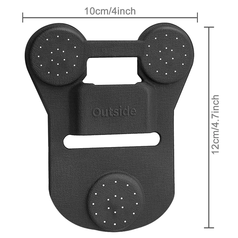Camera Holder Retail BK01 Body Camera Universal Strong Suction Magnet Mount with Wearable Clips
