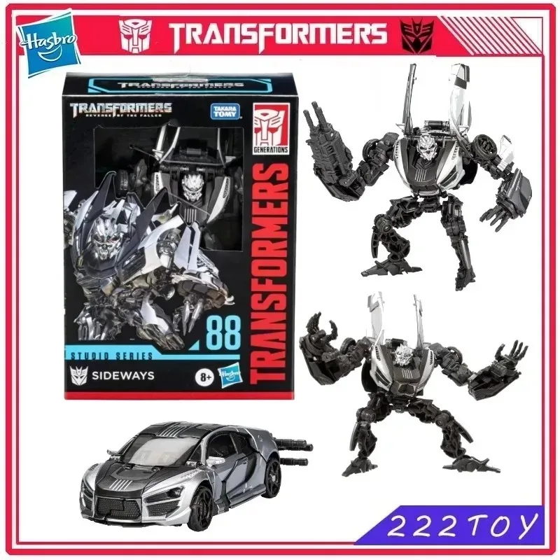 새로운 Hasbro Transformers Studio 시리즈 SS-88 클래스 D 사이드웨이즈 애니메이션 모델 액션 피규어 로봇 장난감 수집품 취미 선물